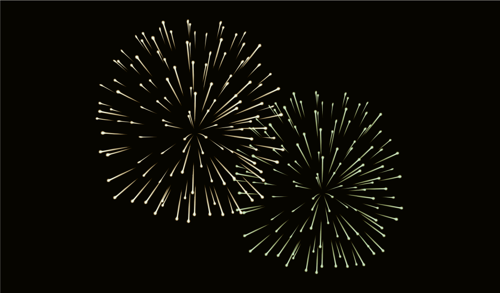 Fireworks 1 Vector Illustrations