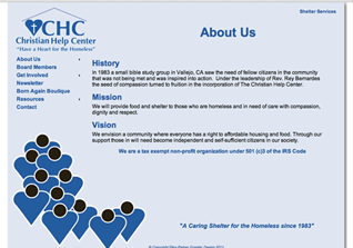 CHC Website and Blog